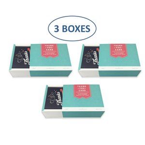 MILIKO UNIQUE DESIGN THANK YOU CARD (3 BOXES SET)